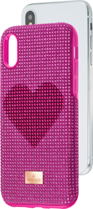 Smartphone case Swarovski CRYSTALGRAM HEART iPhone X/XS 5536634